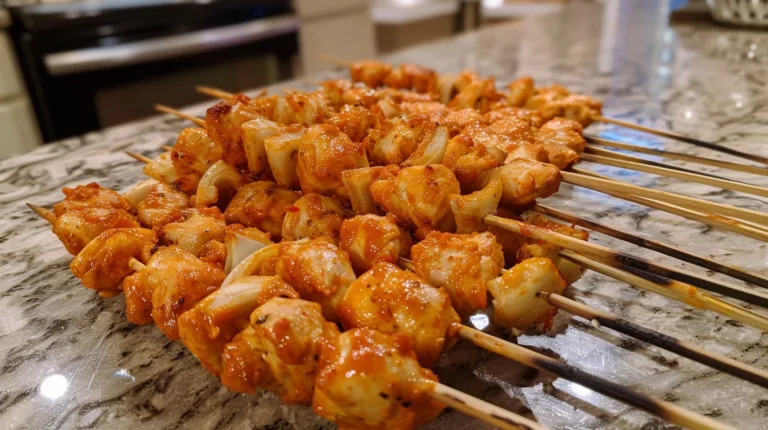 Bang Bang Chicken Skewers Recipe for Dinner