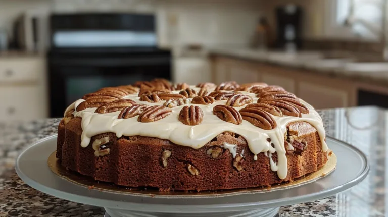 Butter Pecan Cake with Cream Cheese Icing Recipe
