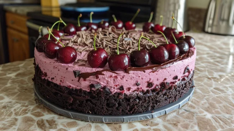 Cherry Chocolate Dream Cake Recipe Delight