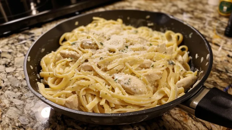 Creamy Garlic Parmesan Chicken Pasta Recipe