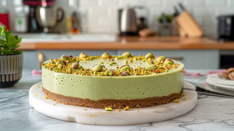 Creamy Pistachio Dream Cheesecake Recipe