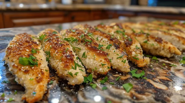 Garlic Parmesan Chicken Tenders Recipe