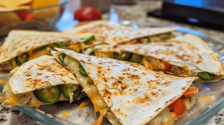 Jalapeño Popper Quesadillas: A Spicy Delight