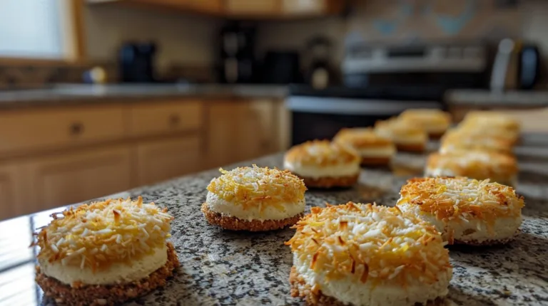 Lemon Coconut Cheesecake Cookies Recipe