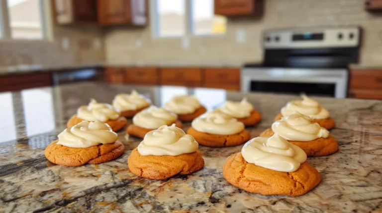 Pumpkin Cookies with Cream Cheese Frosting Recipe