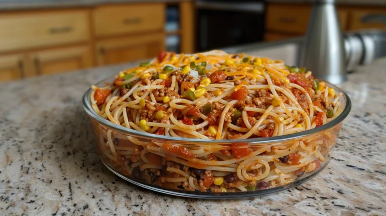 Taco Spaghetti: A Fusion of Flavors