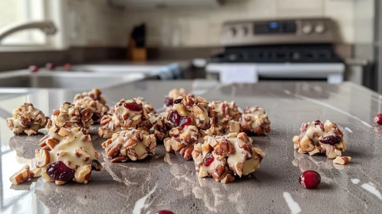 White Chocolate Cranberry Pecan Clusters Recipe