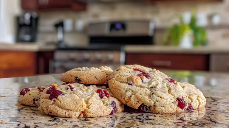 Zesty Cranberry Orange Cookies Recipe
