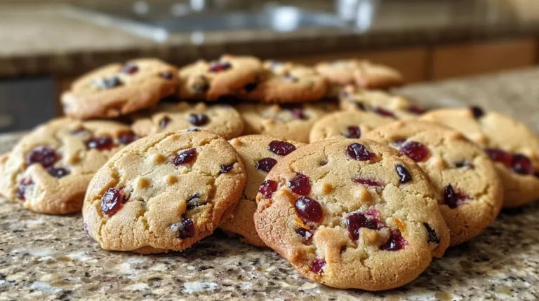 Zesty Cranberry Orange Cookies Recipe