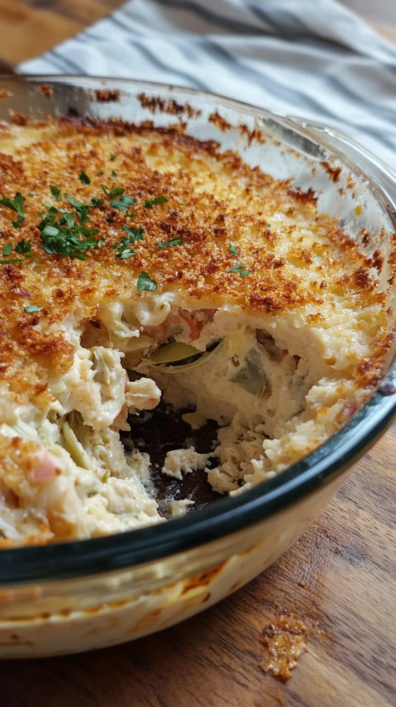 Baked Crab and Artichoke Dip Recipe