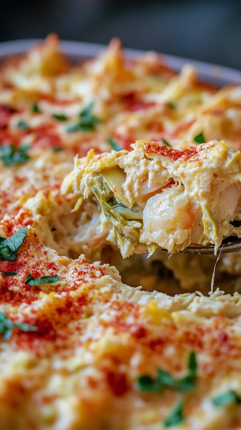 Baked Crab and Artichoke Dip Recipe