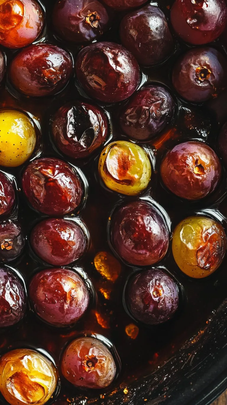 Balsamic Roasted Grapes Recipe: A Flavorful Delight