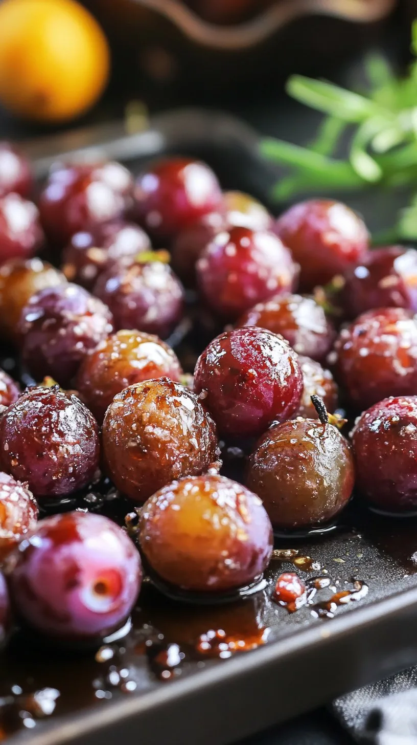 Balsamic Roasted Grapes Recipe: A Flavorful Delight