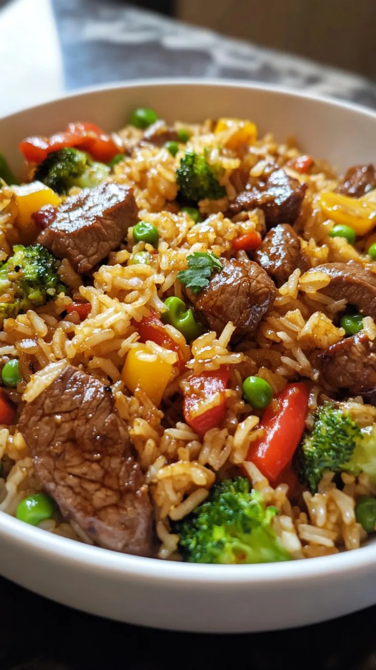 Beef Stir Fry & Fried Rice: Delicious Homemade Recipe