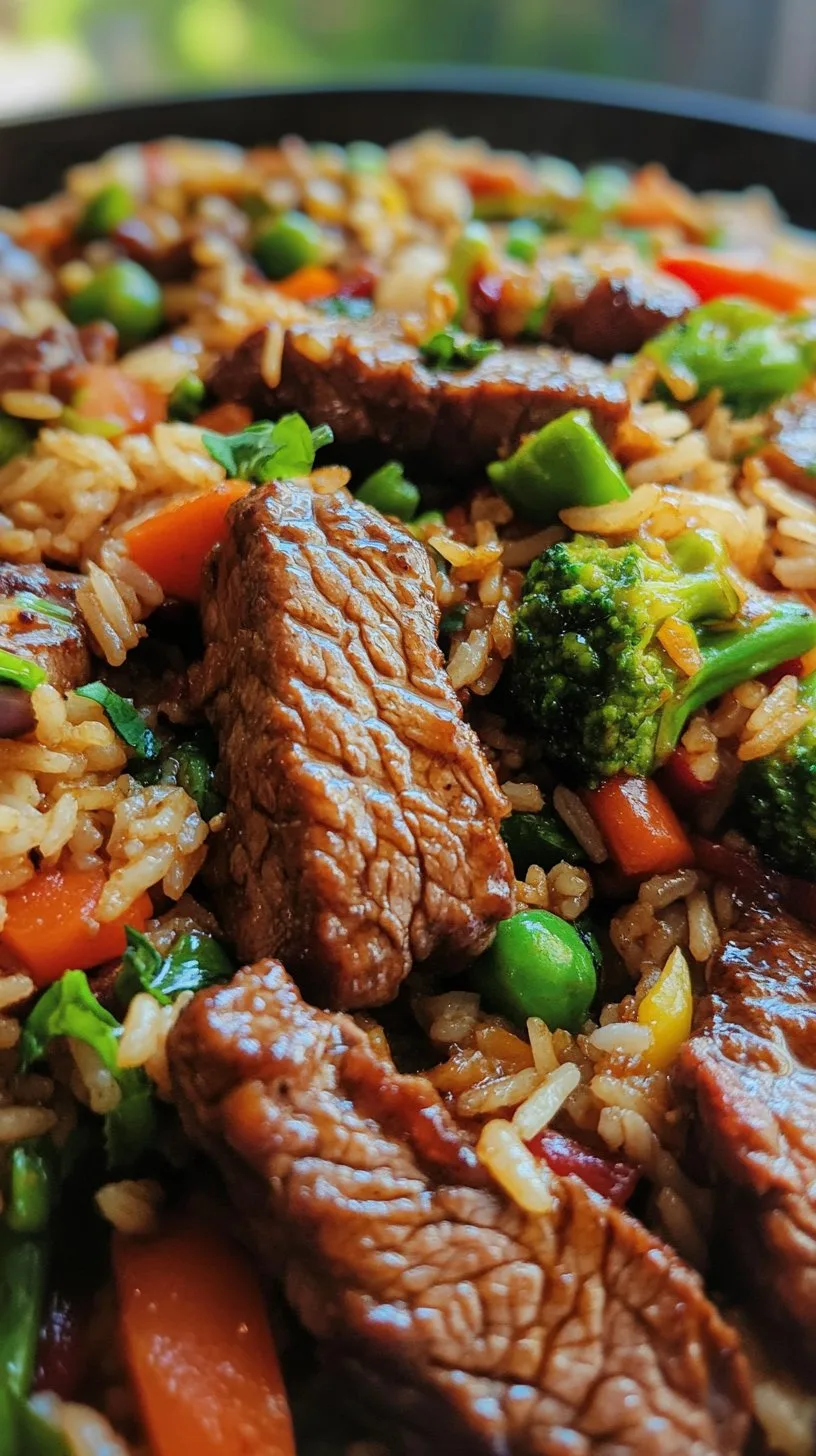 Beef Stir Fry & Fried Rice: Delicious Homemade Recipe