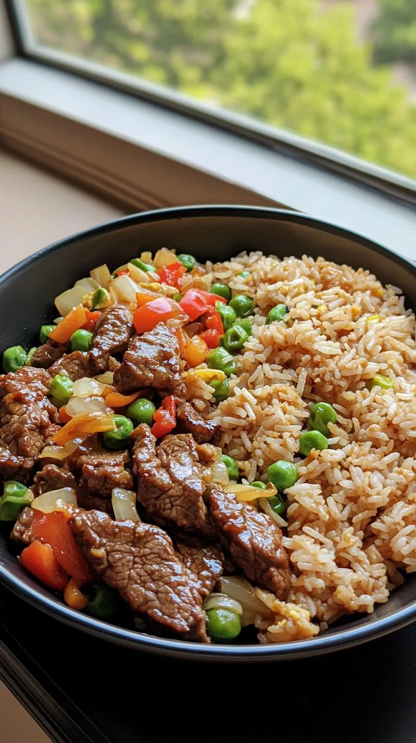 Beef Stir Fry & Fried Rice: Delicious Homemade Recipe