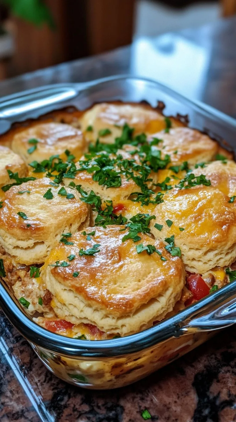 Breakfast Casserole with Biscuits: A Delicious Start