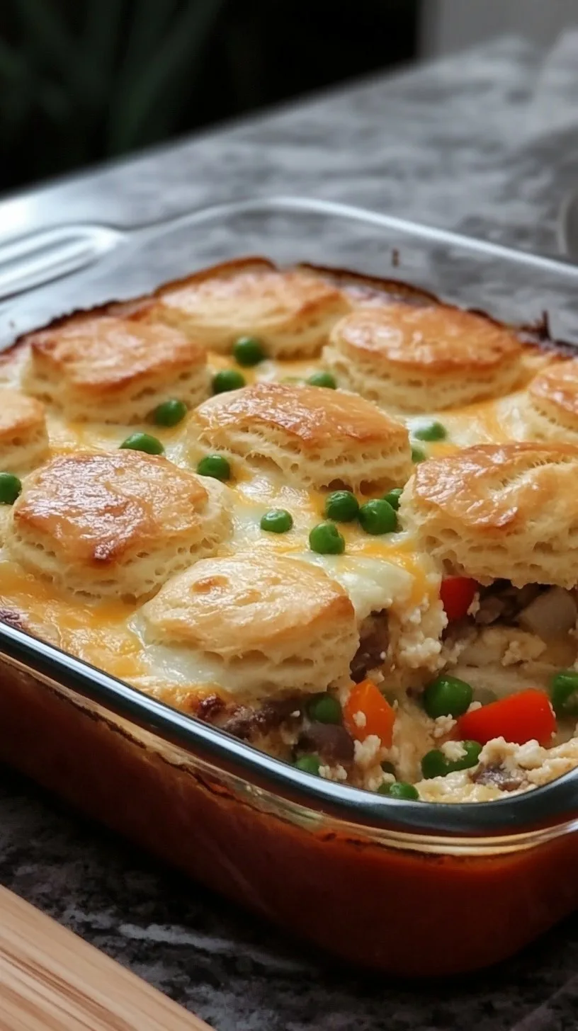 Breakfast Casserole with Biscuits: A Delicious Start