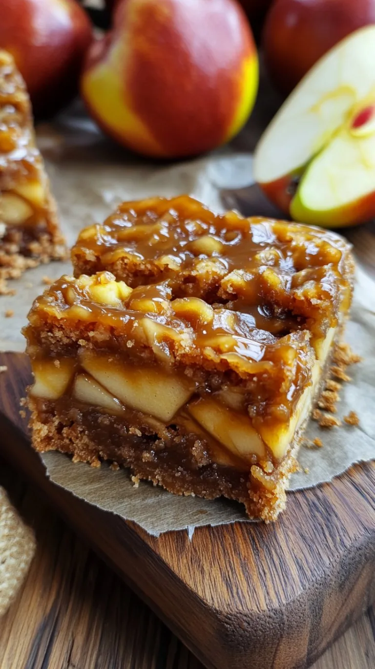 Caramel Apple Bar Recipe: A Delicious Dessert Treat