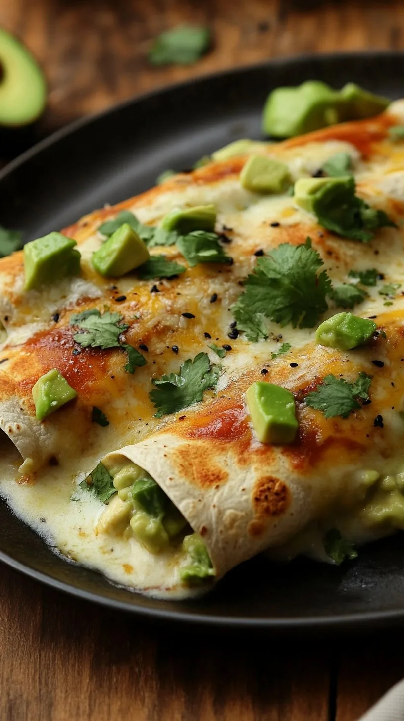 Chicken Avocado Enchiladas Recipe | Flavorful & Easy