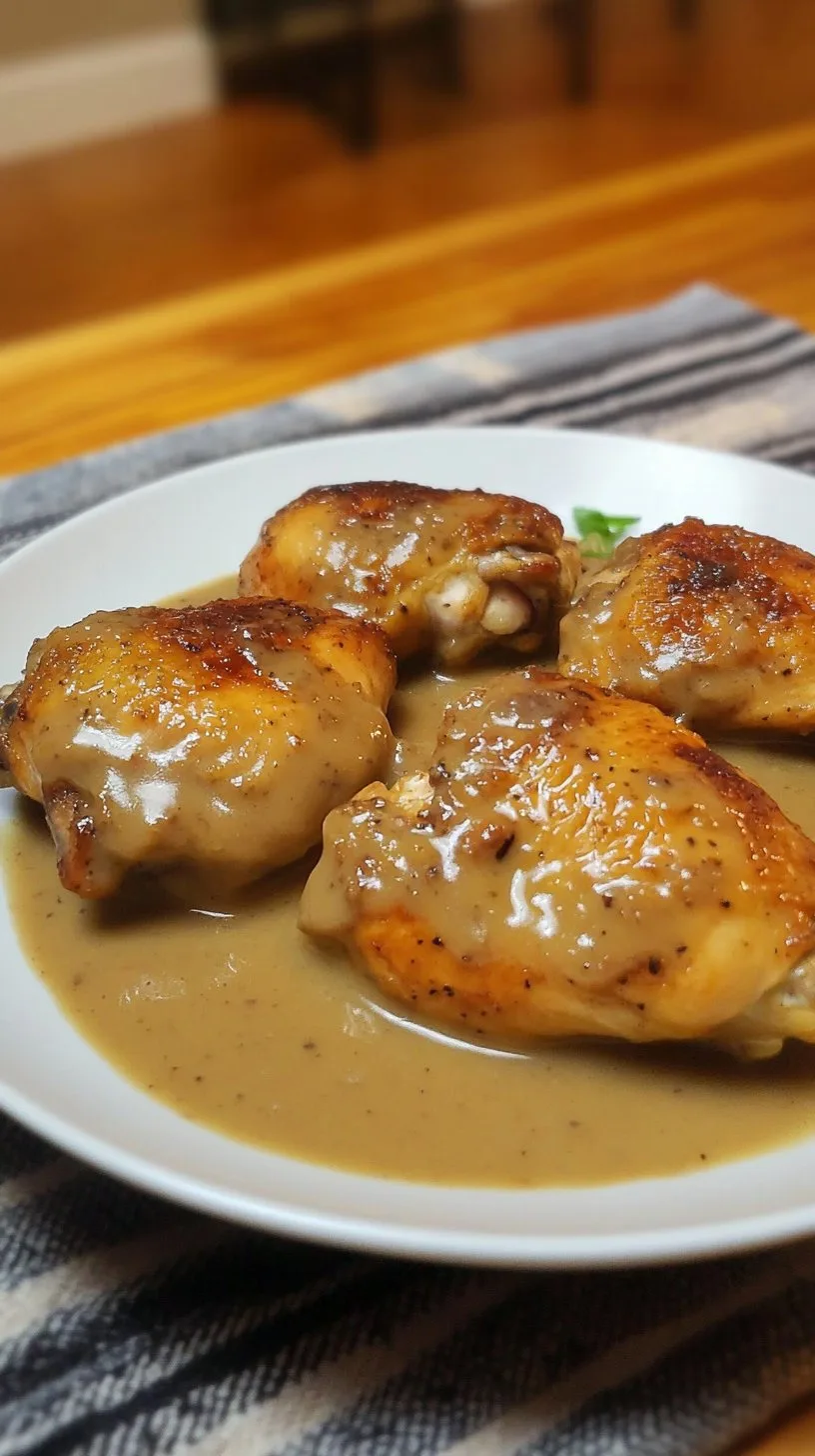 Chicken and Gravy: Delicious Comfort Food Recipe