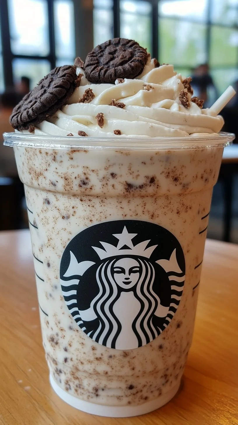 Cookies and Cream Frappuccino Recipe Delight