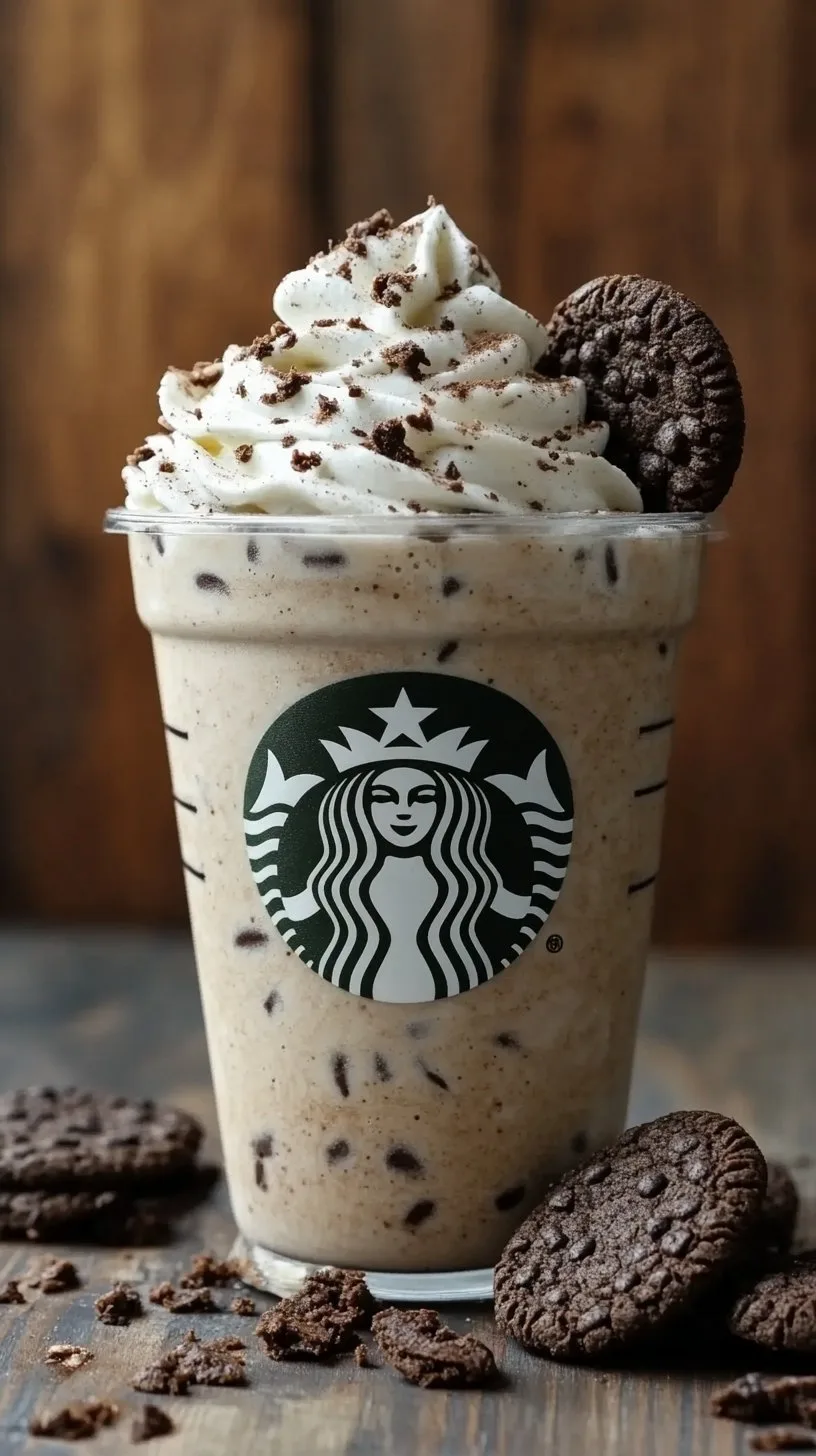 Cookies and Cream Frappuccino Recipe Delight