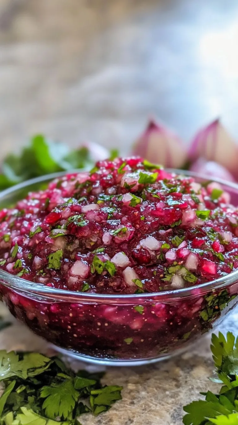 Cranberry Salsa: A Zesty and Refreshing Recipe