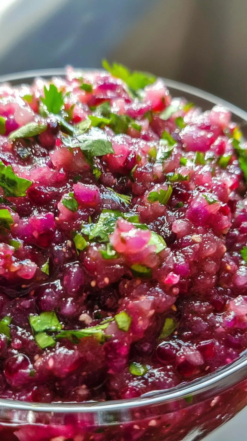 Cranberry Salsa: A Zesty and Refreshing Recipe