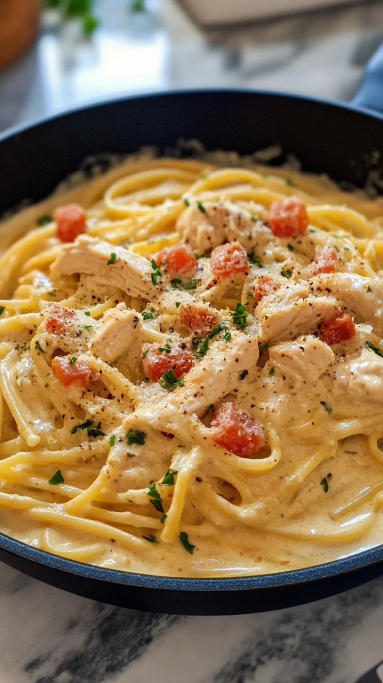 Creamy Chicken Pasta Recipe: Delicious and Easy