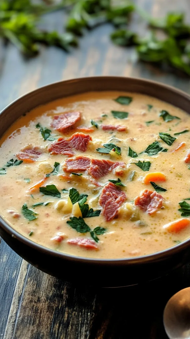 Creamy Reuben Soup: A Delicious Twist