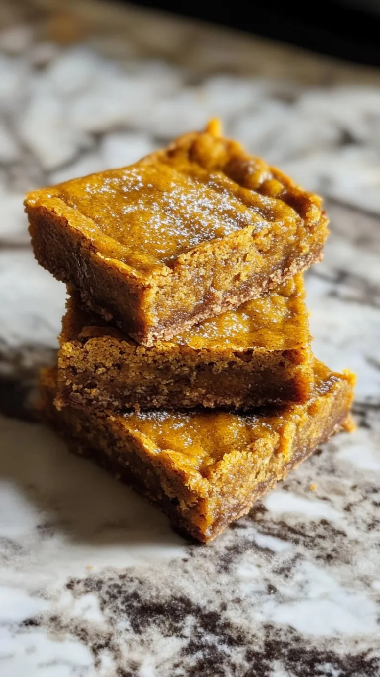Easy Pumpkin Bars with Cake Mix Recipe Delight