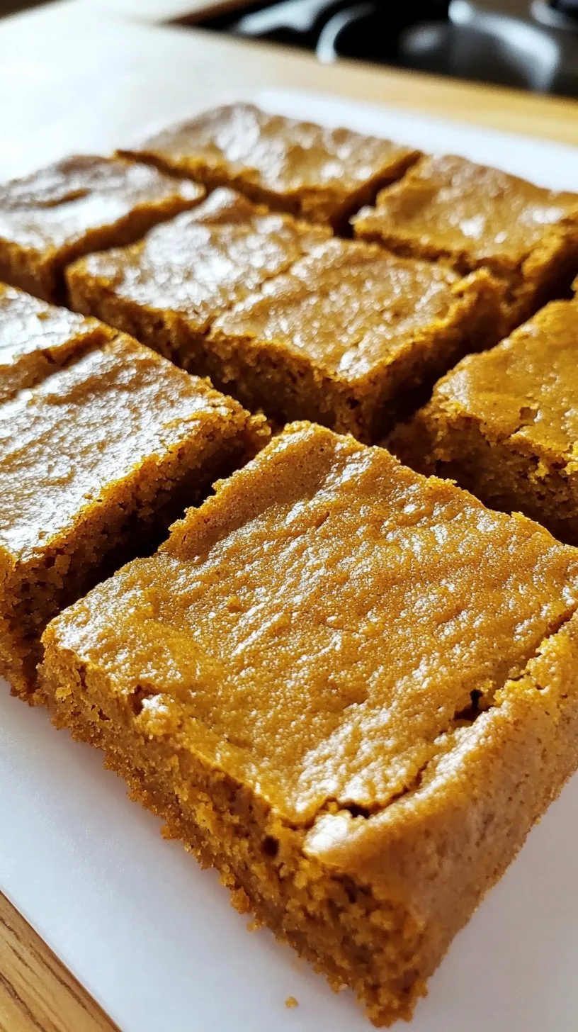 Easy Pumpkin Bars with Cake Mix Recipe Delight