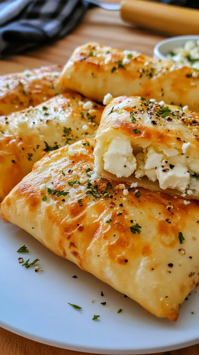 Feta Cheese Foldovers: Delicious Appetizer Recipe