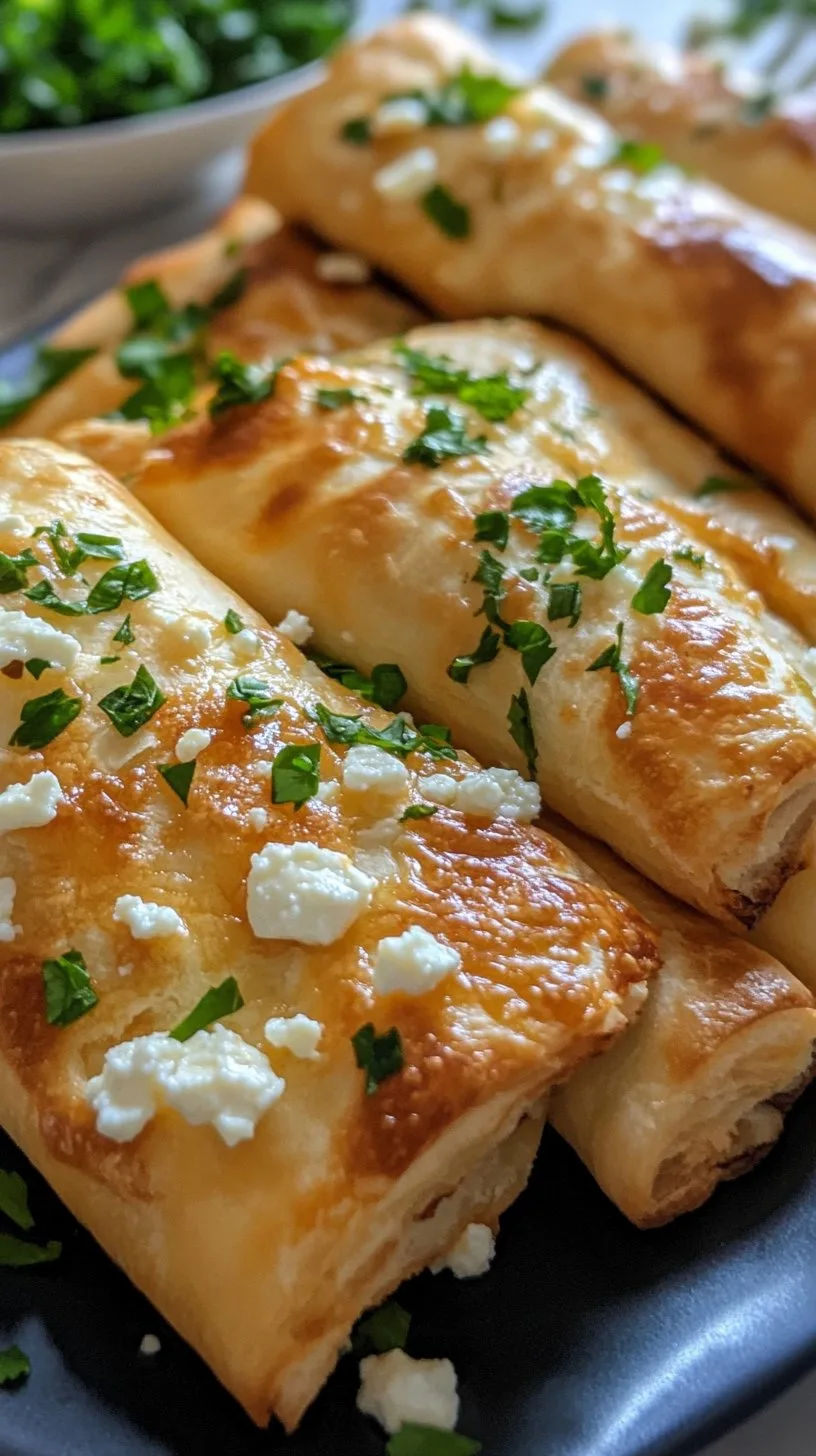 Feta Cheese Foldovers: Delicious Appetizer Recipe