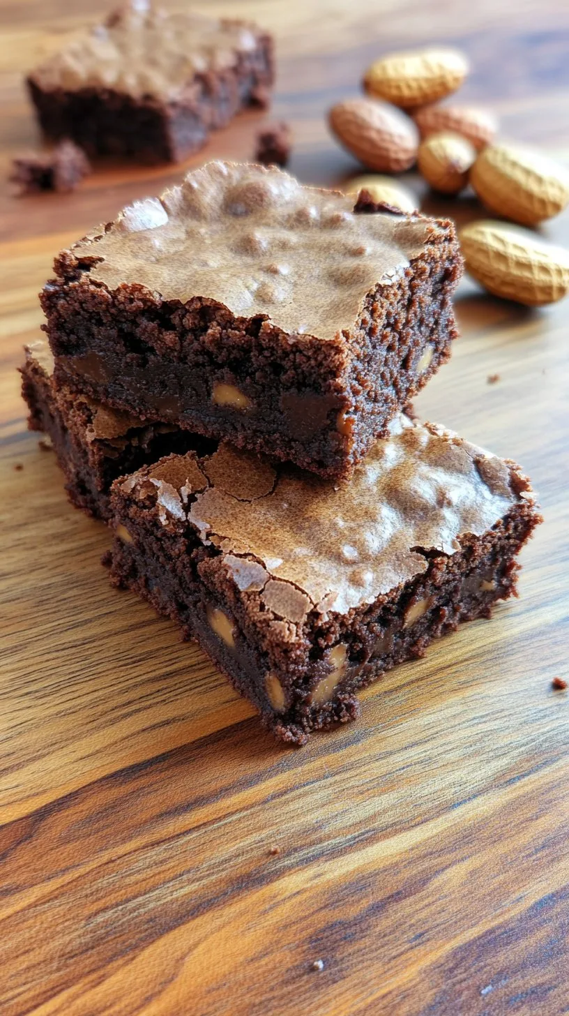 Fudgy Peanut Butter Brownies Recipe - Ultimate Dessert