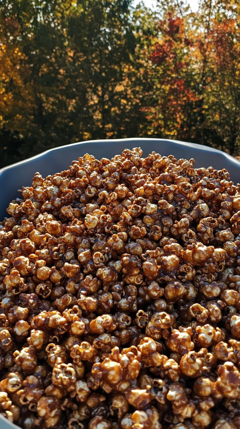Harvest Caramel Corn Recipe: Sweet Autumn Treat