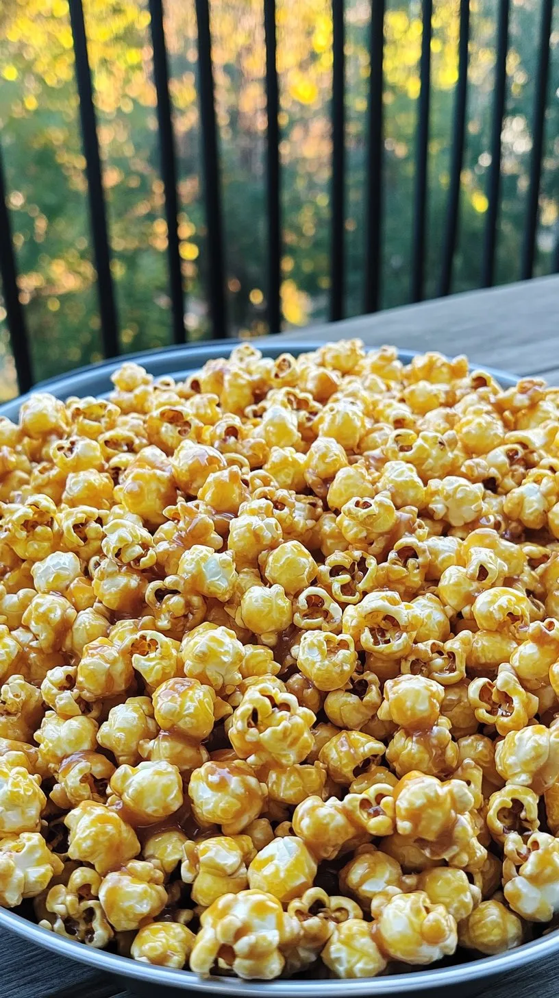 Harvest Caramel Corn Recipe: Sweet Autumn Treat