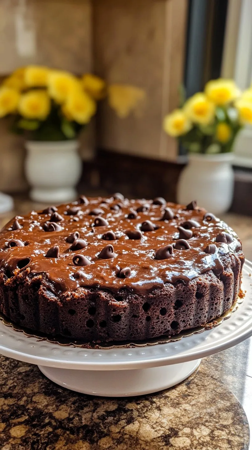 Heavenly German Chocolate Poke Cake Recipe