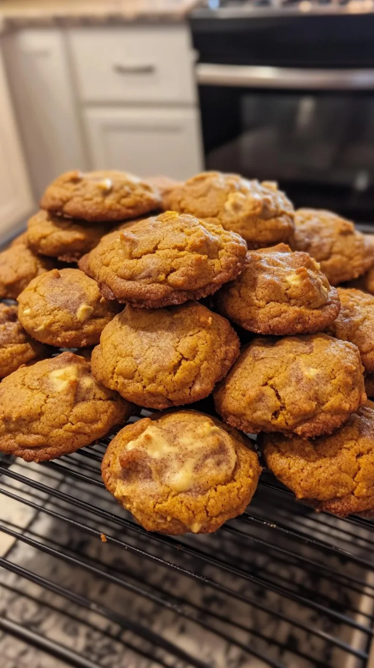Jumbo Pumpkin Cinnamon Cookies Recipe