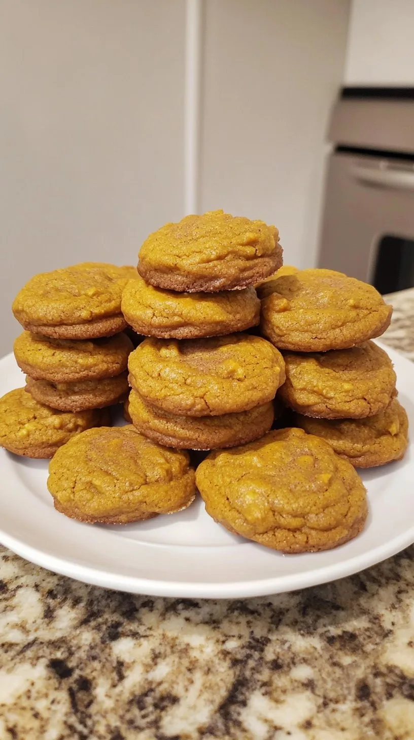 Jumbo Pumpkin Cinnamon Cookies Recipe