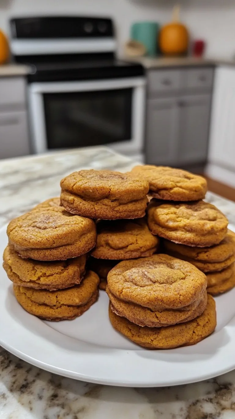 Jumbo Pumpkin Cinnamon Cookies Recipe Delight