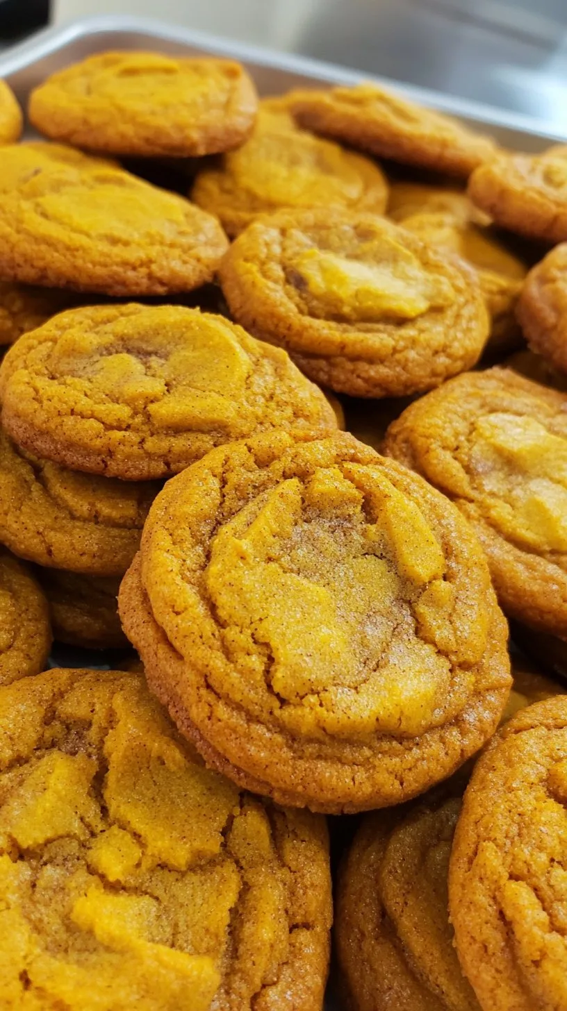 Jumbo Pumpkin Cinnamon Cookies Recipe Delight