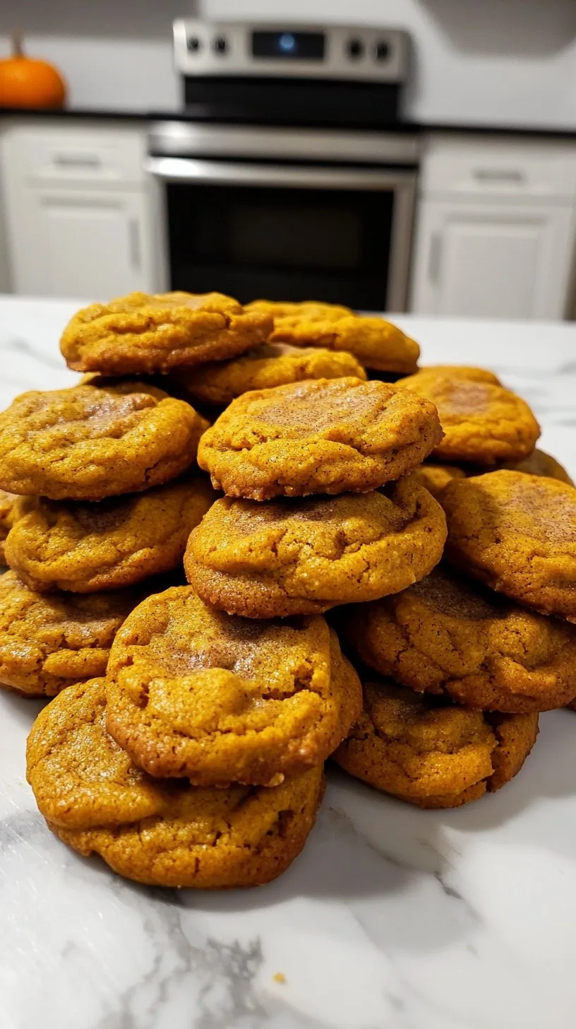 Jumbo Pumpkin Cinnamon Cookies Recipe Delight