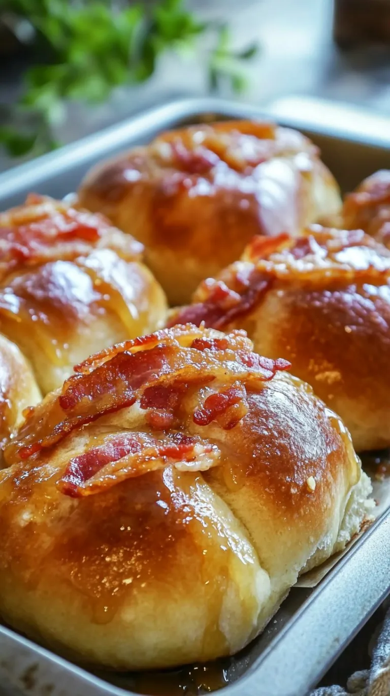 Maple Bacon Breakfast Buns: Perfect Morning Treat