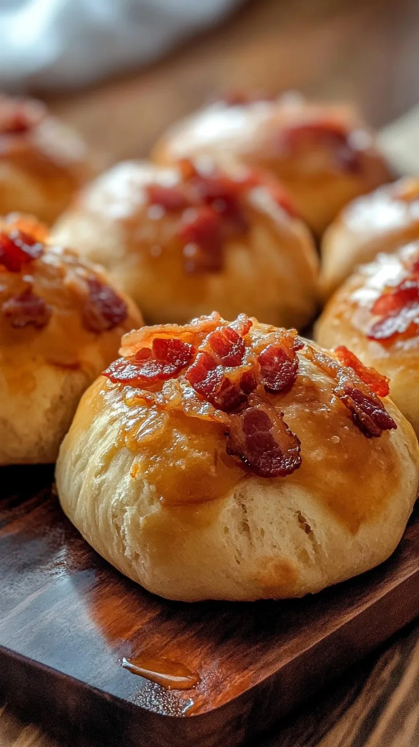 Maple Bacon Breakfast Buns: Perfect Morning Treat