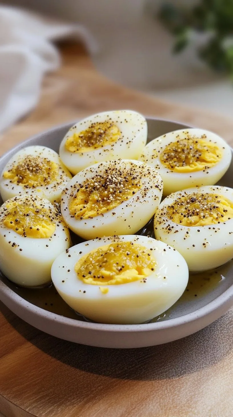 Mustard Pickled Eggs Recipe: Tangy & Delicious