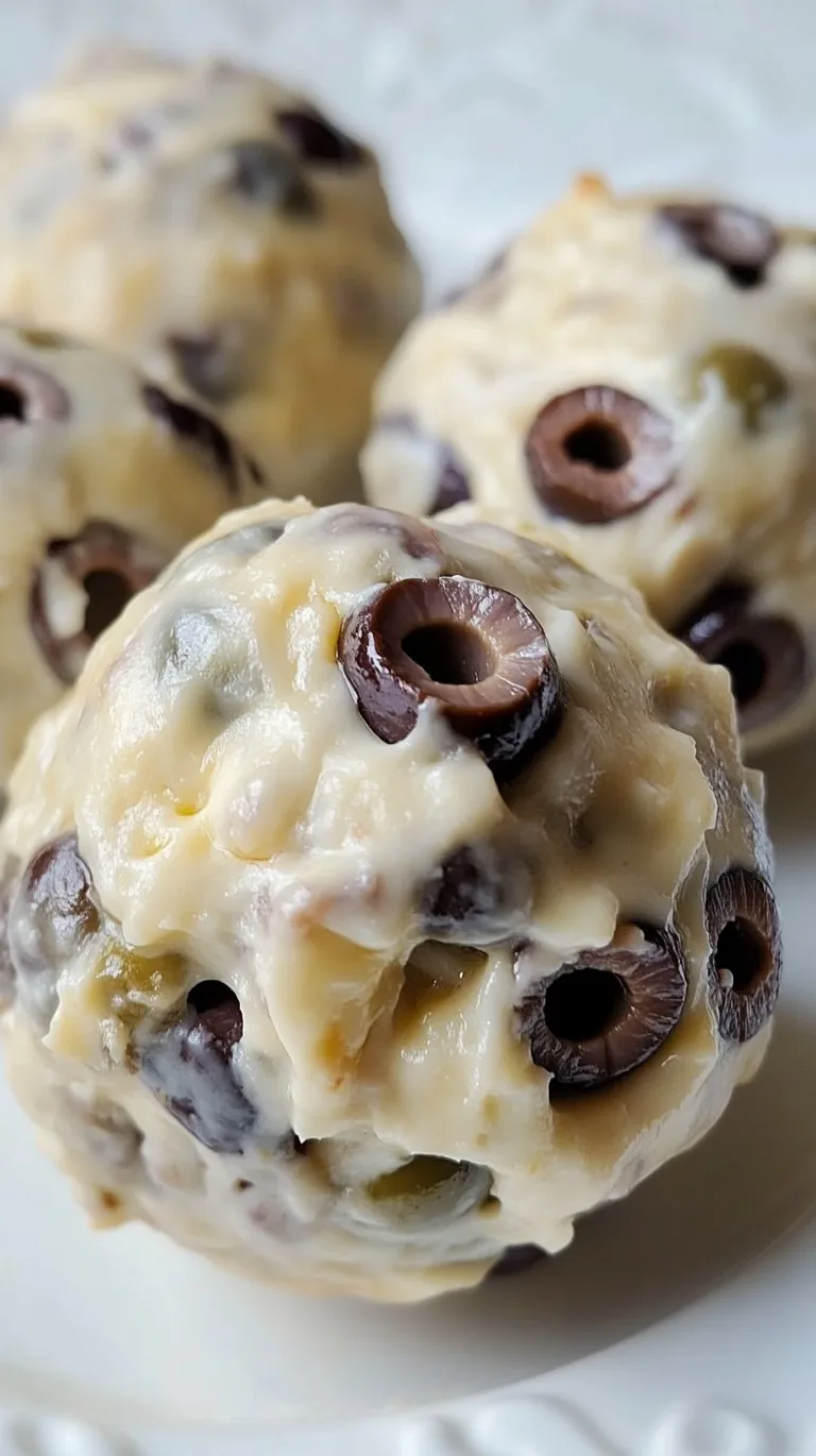 Olive Cheese Ball Recipe: A Perfect Party Starter