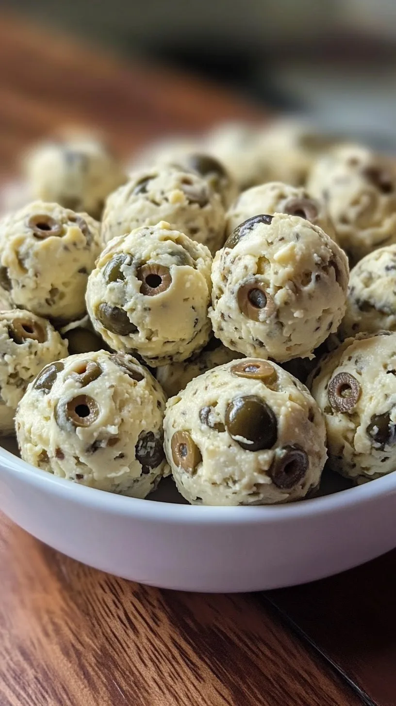 Olive Cheese Ball Recipe: A Perfect Party Starter