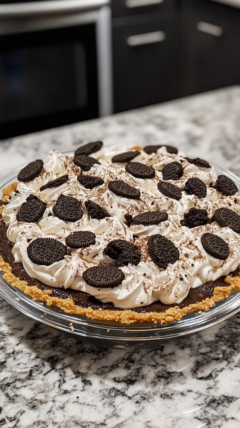 Oreo Mud Pie Recipe: Decadent Dessert Delight